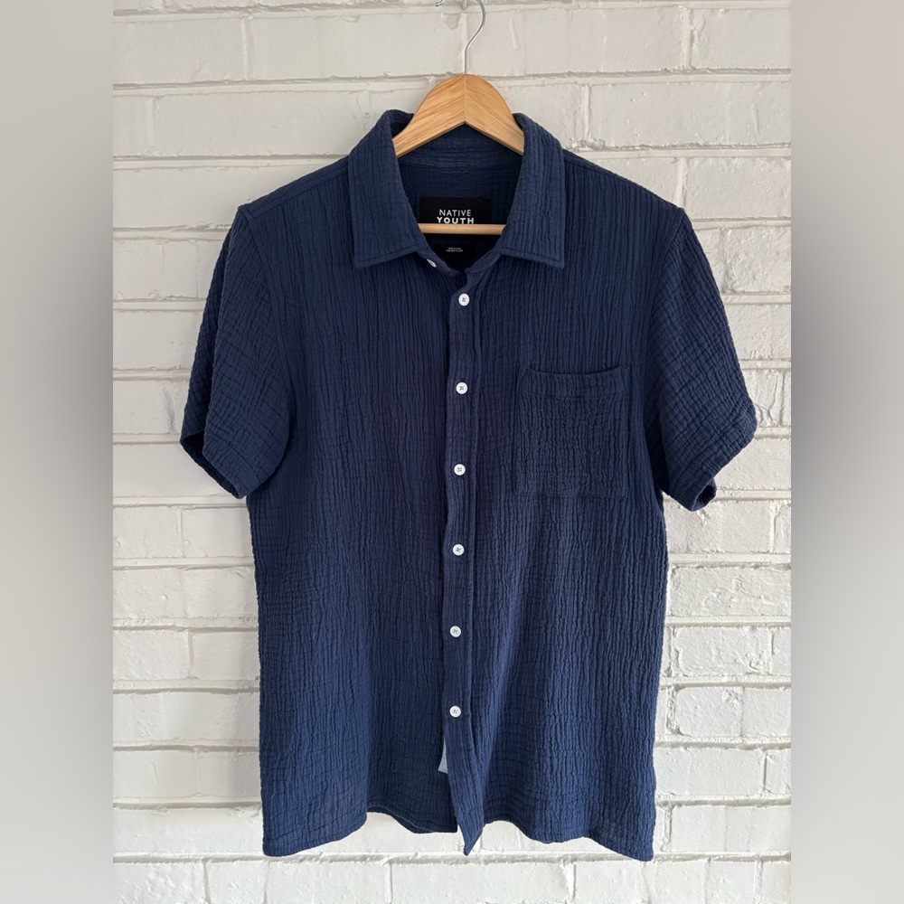 Native Youth Men’s Button Down